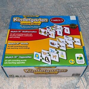 The Learning Journey: 3 in 1 Kindergarten Learning Library